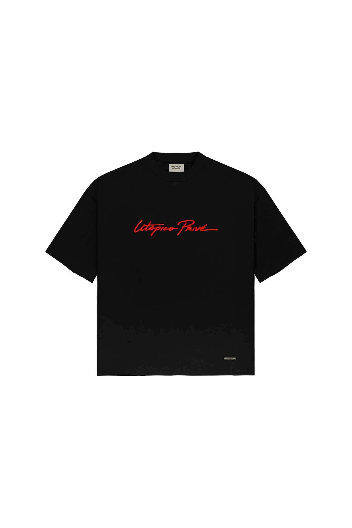 CAMISETA NEGRA - EXTENSED BOXY FIT