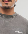 Crewneck Essentials - Gris Vintage