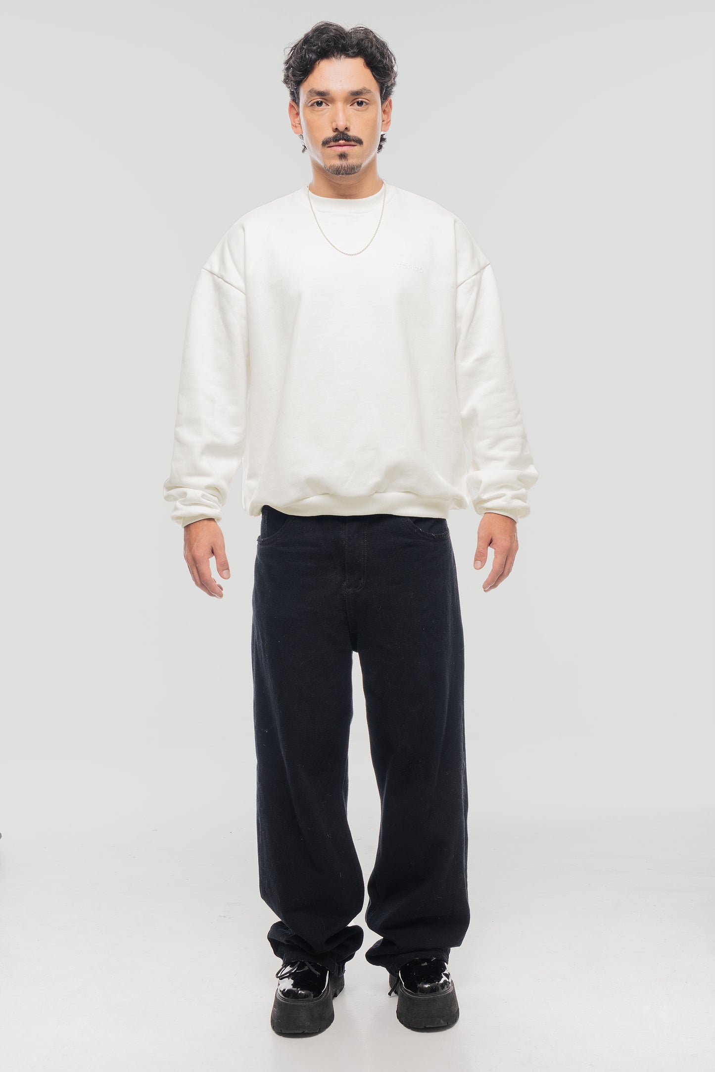 Crewneck Essentials - Marfil