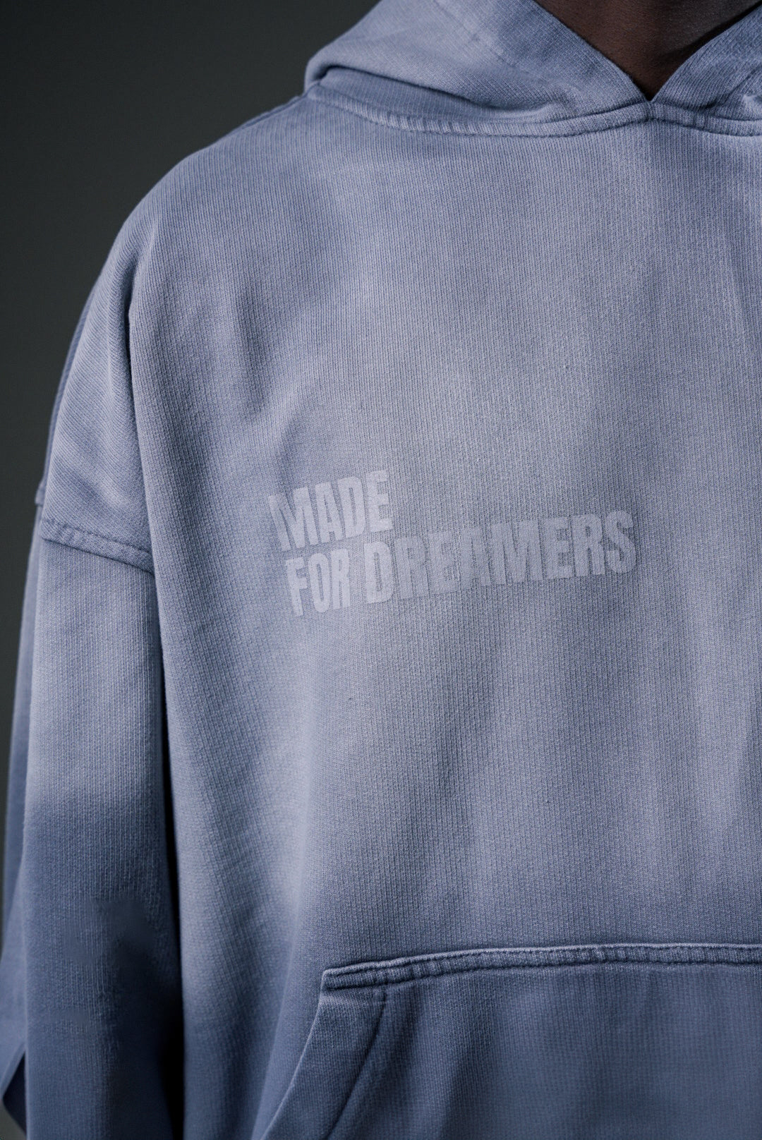 HOODIE GREY GRADIENT - STAR MONOGRAM