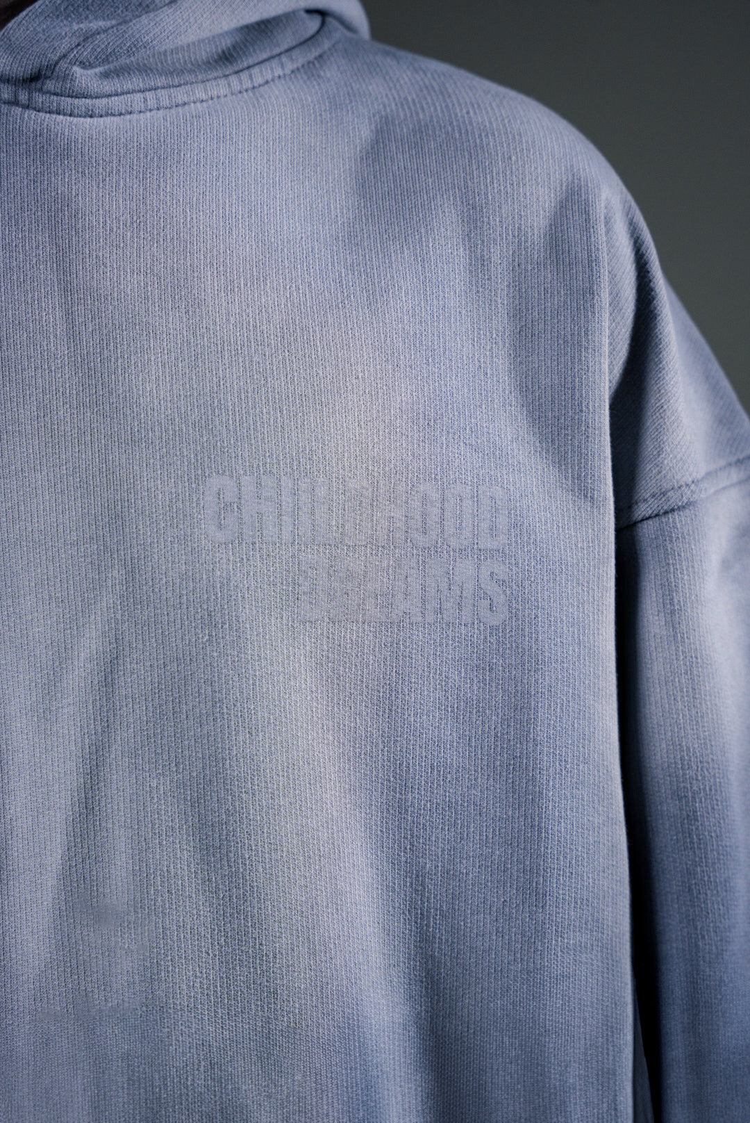 HOODIE GREY GRADIENT - STAR MONOGRAM