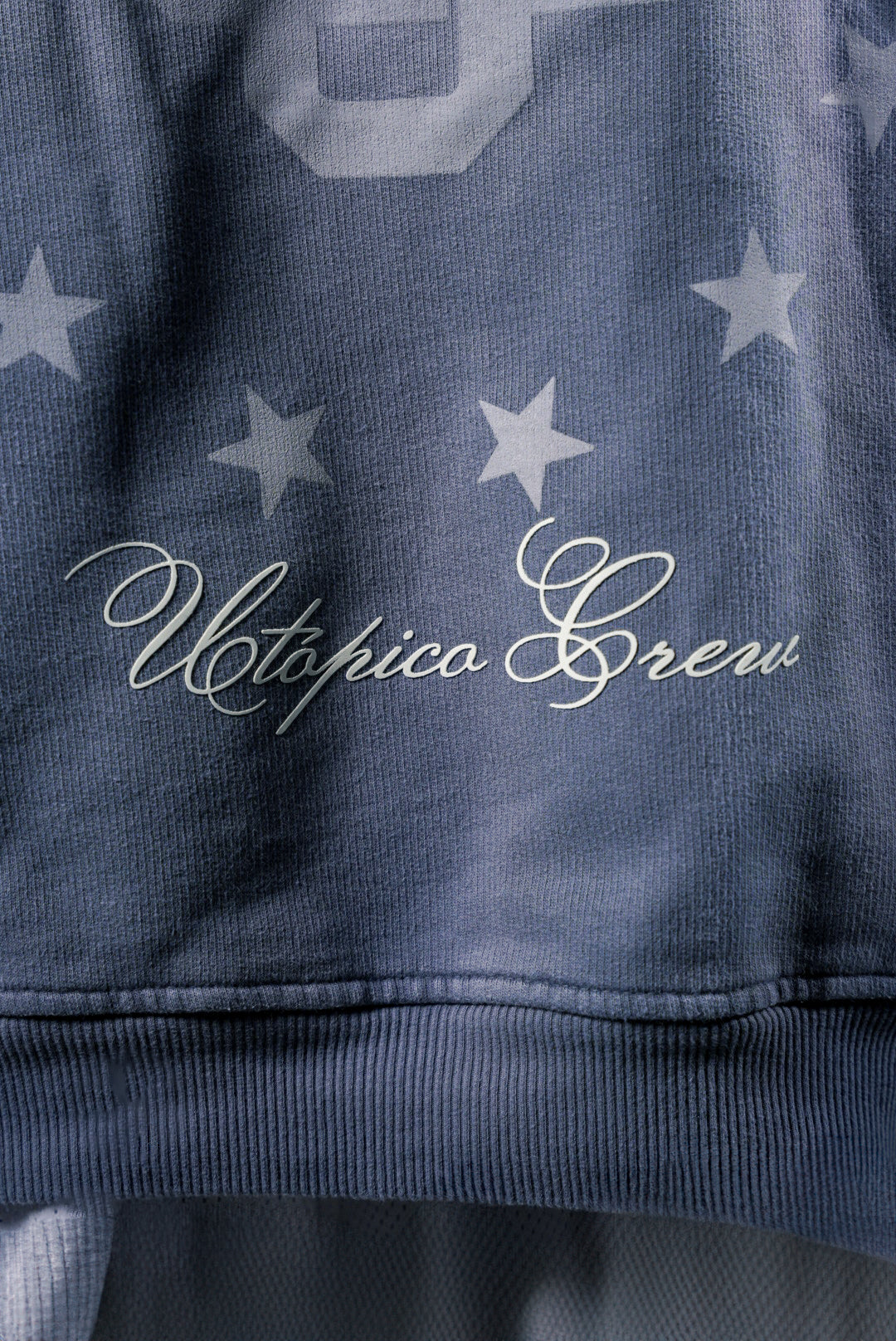 HOODIE GREY GRADIENT - STAR MONOGRAM
