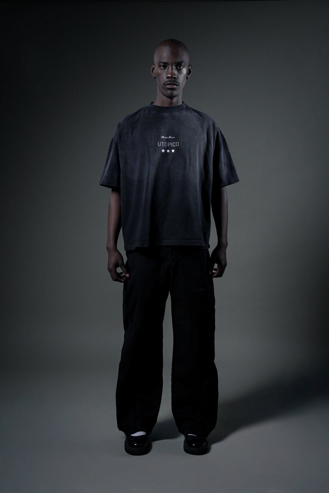 CAMISETA - GREY GRADIENT RUN