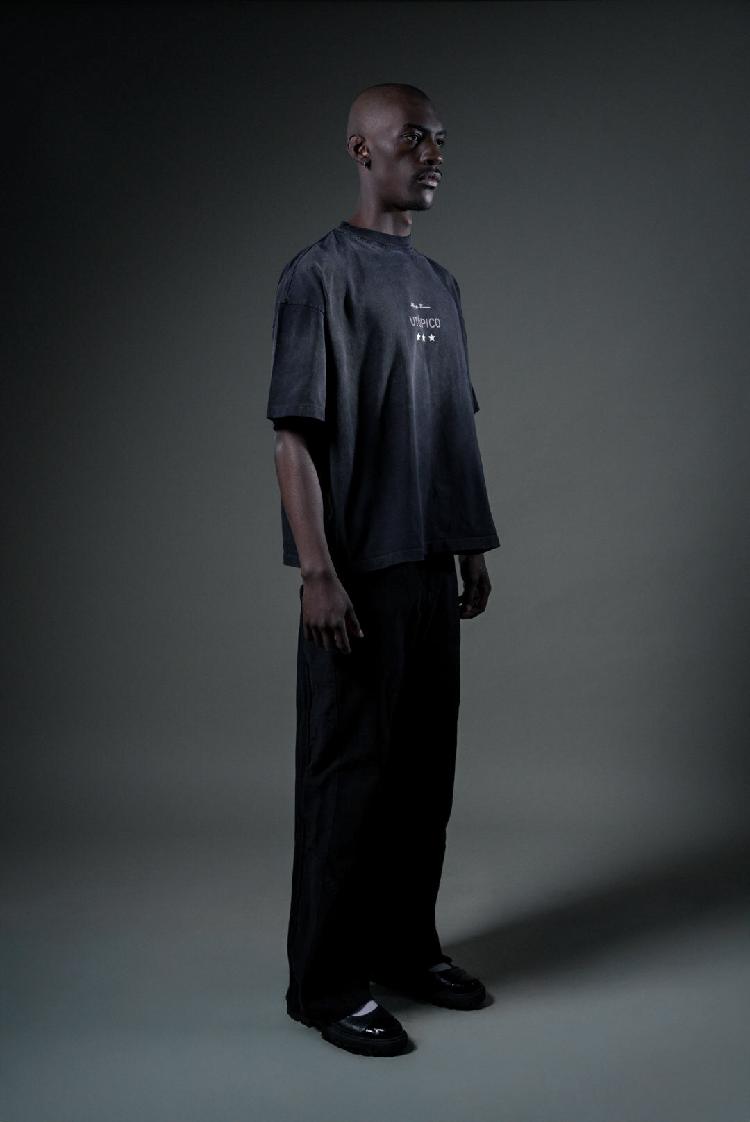 CAMISETA - GREY GRADIENT RUN