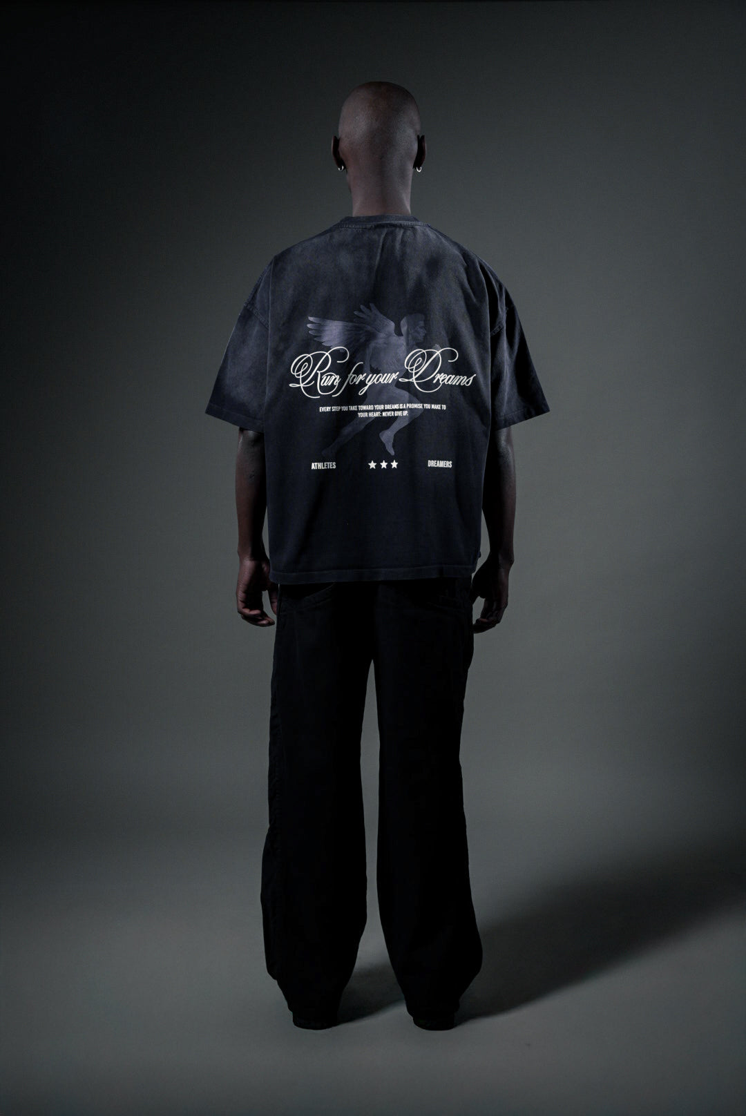 CAMISETA - GREY GRADIENT RUN
