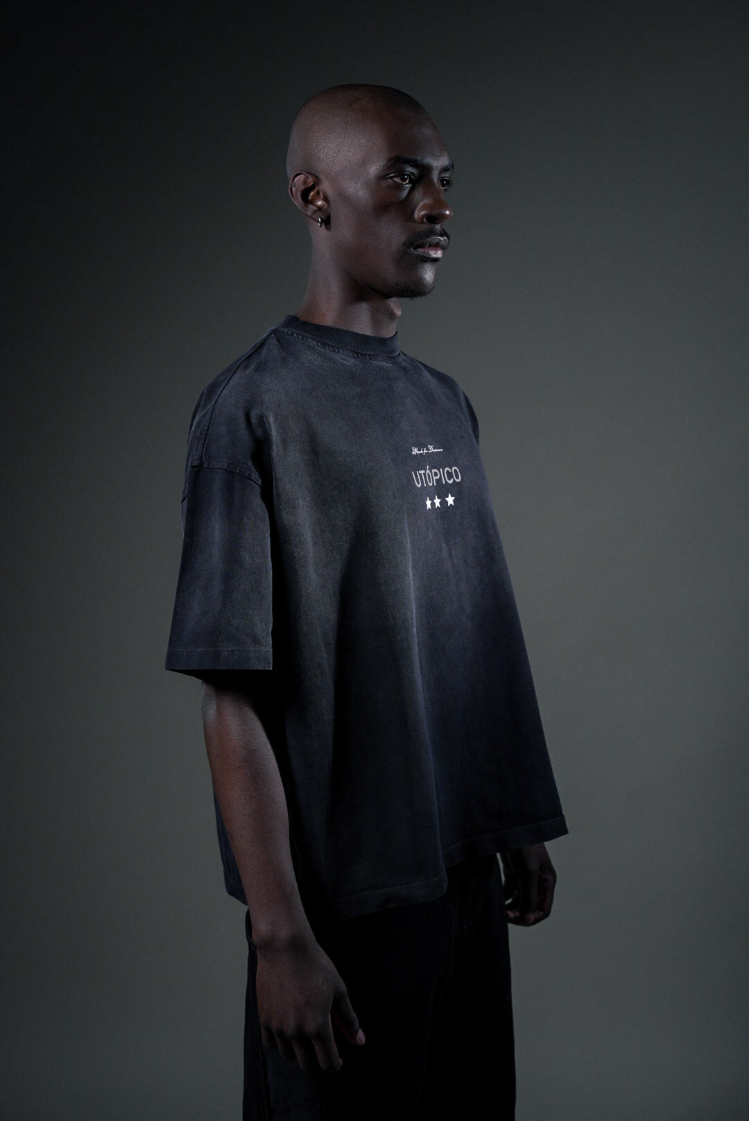 CAMISETA - GREY GRADIENT RUN