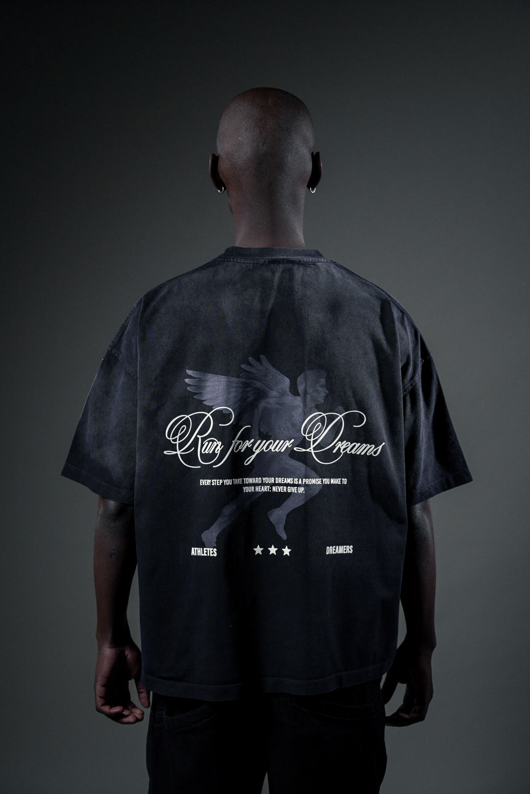 CAMISETA - GREY GRADIENT RUN