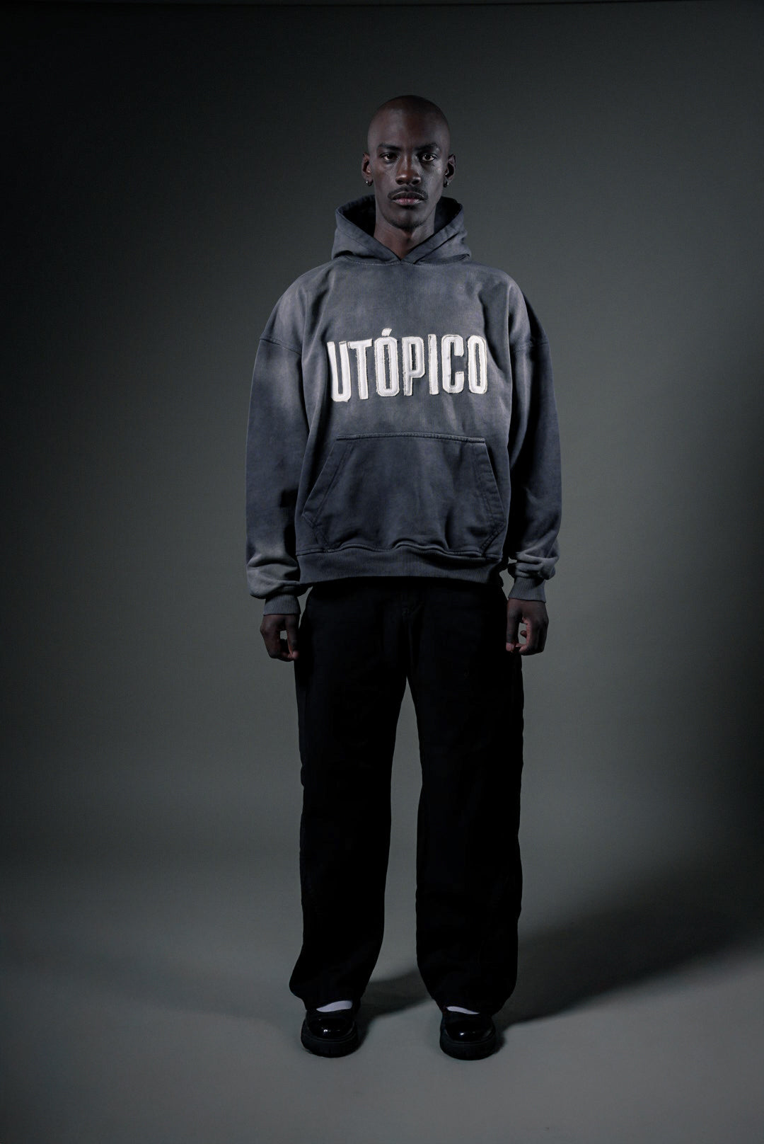 HOODIE VINTAGE GRADIENT - UTOPICO MONOGRAM