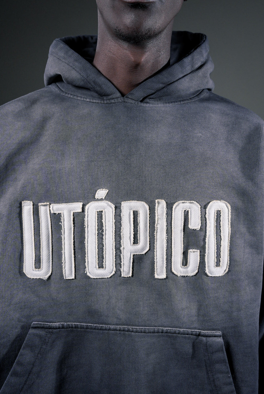 HOODIE VINTAGE GRADIENT - UTOPICO MONOGRAM