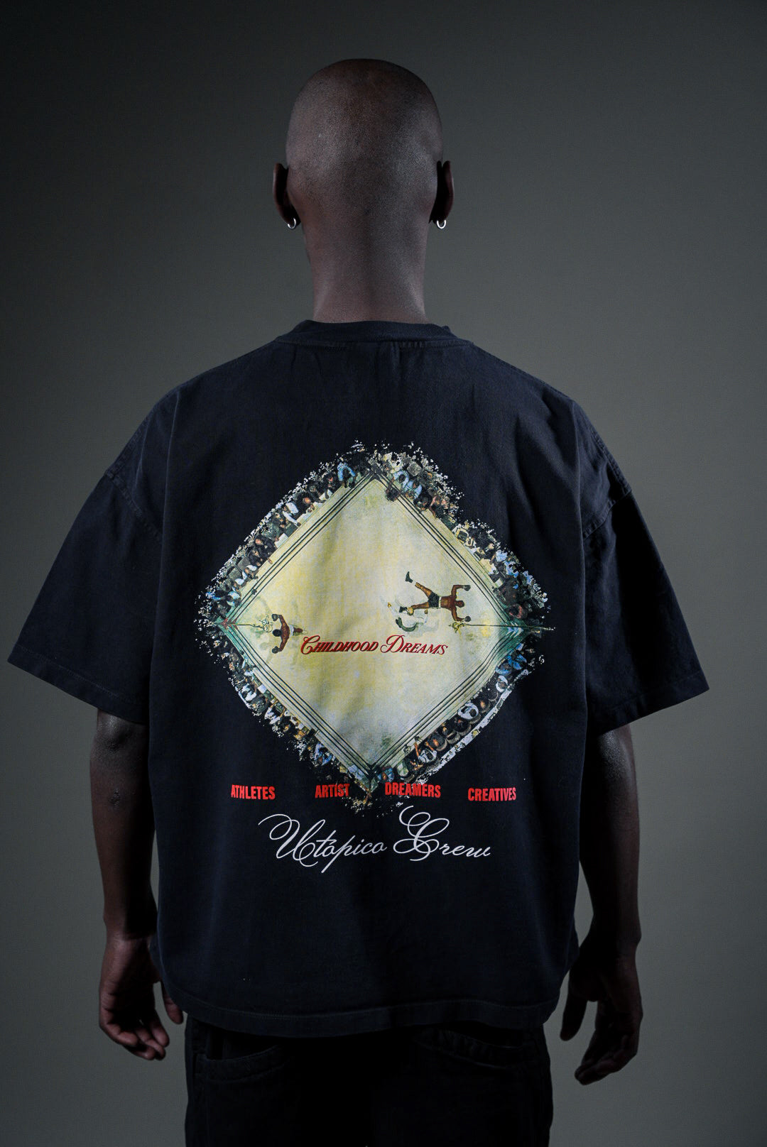 CAMISETA - NEGRA RING