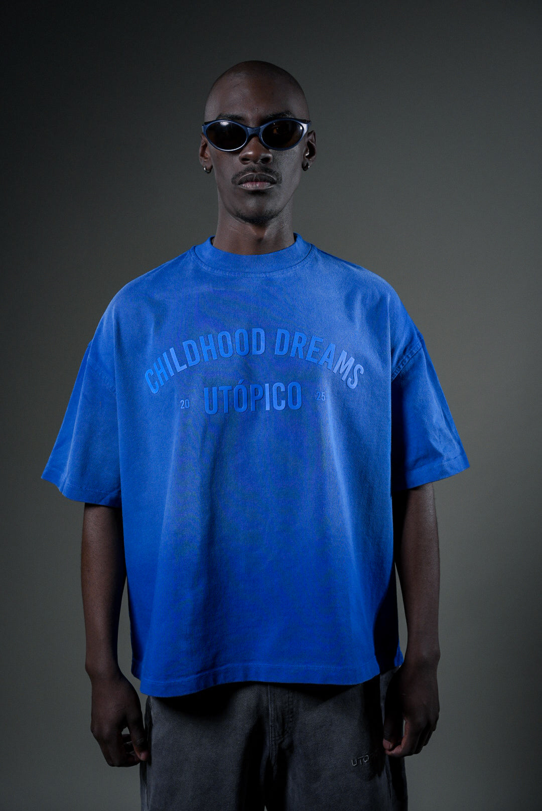 CAMISETA - AZUL MONOGRAM