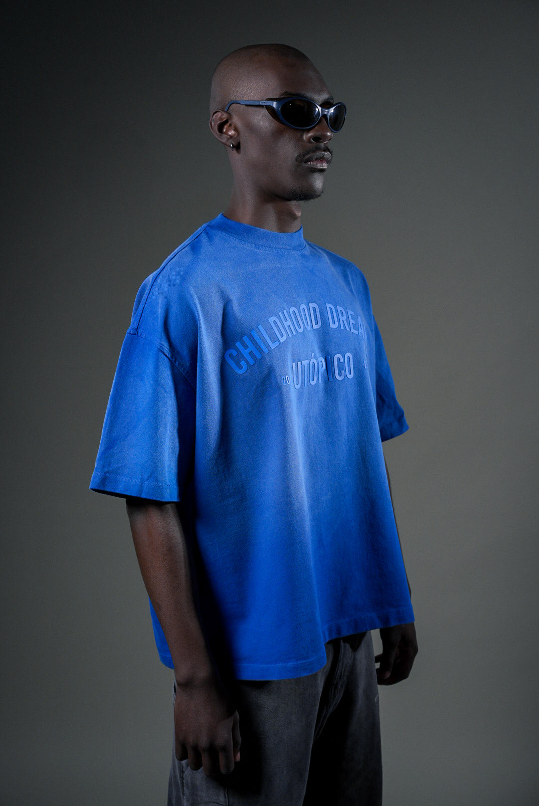 CAMISETA - AZUL MONOGRAM