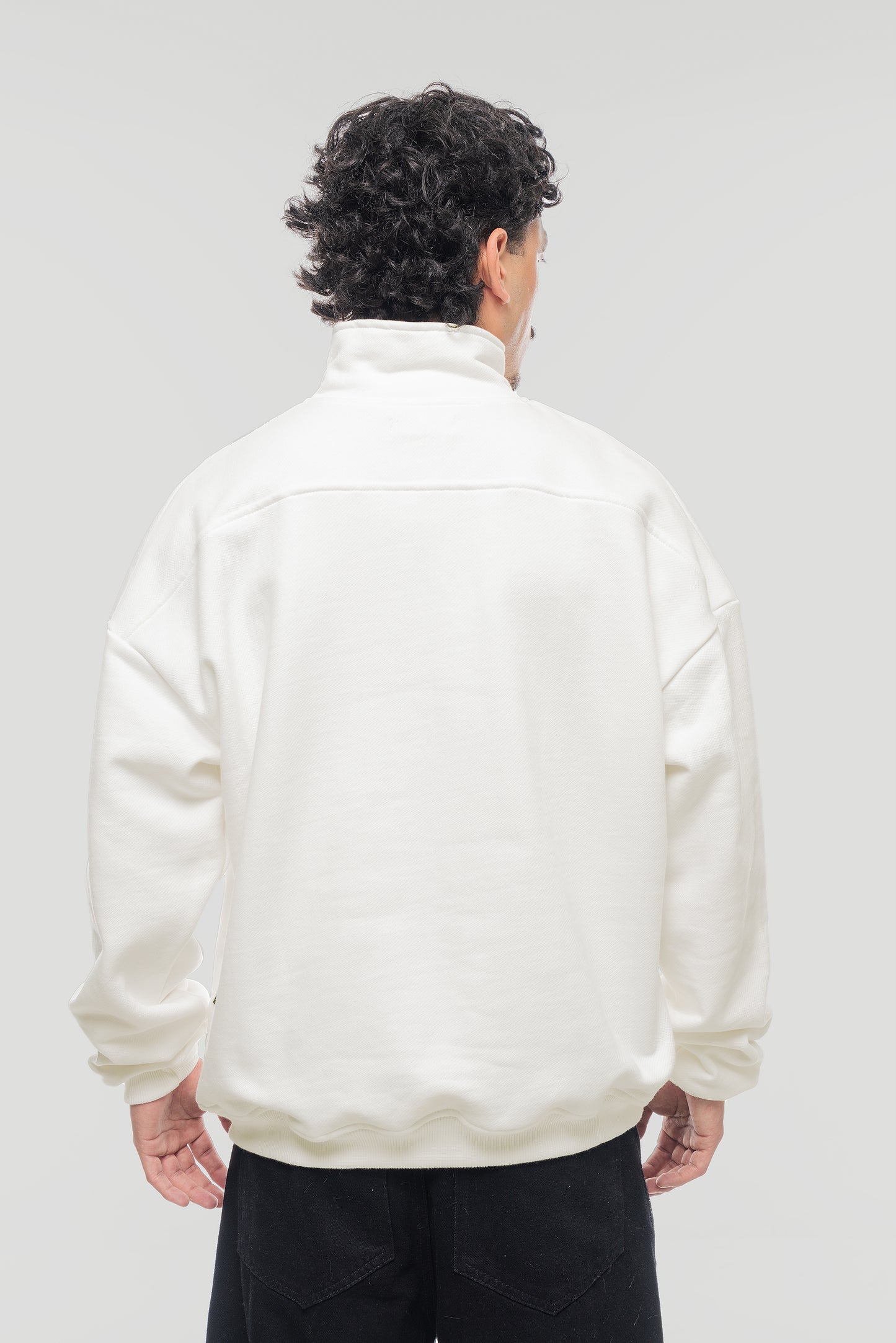 Halfzip Essentials - Marfil