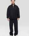 Halfzip Essentials - Negro