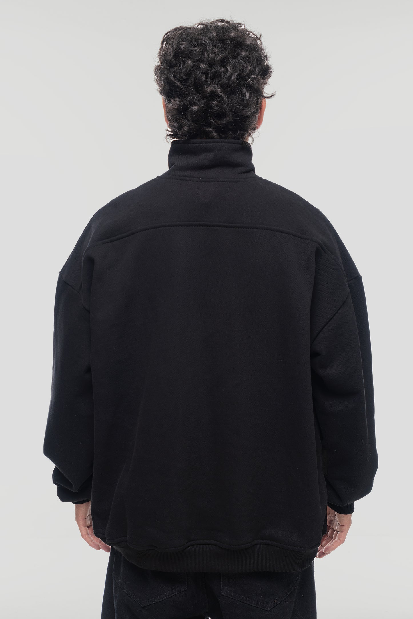 Halfzip Essentials - Negro