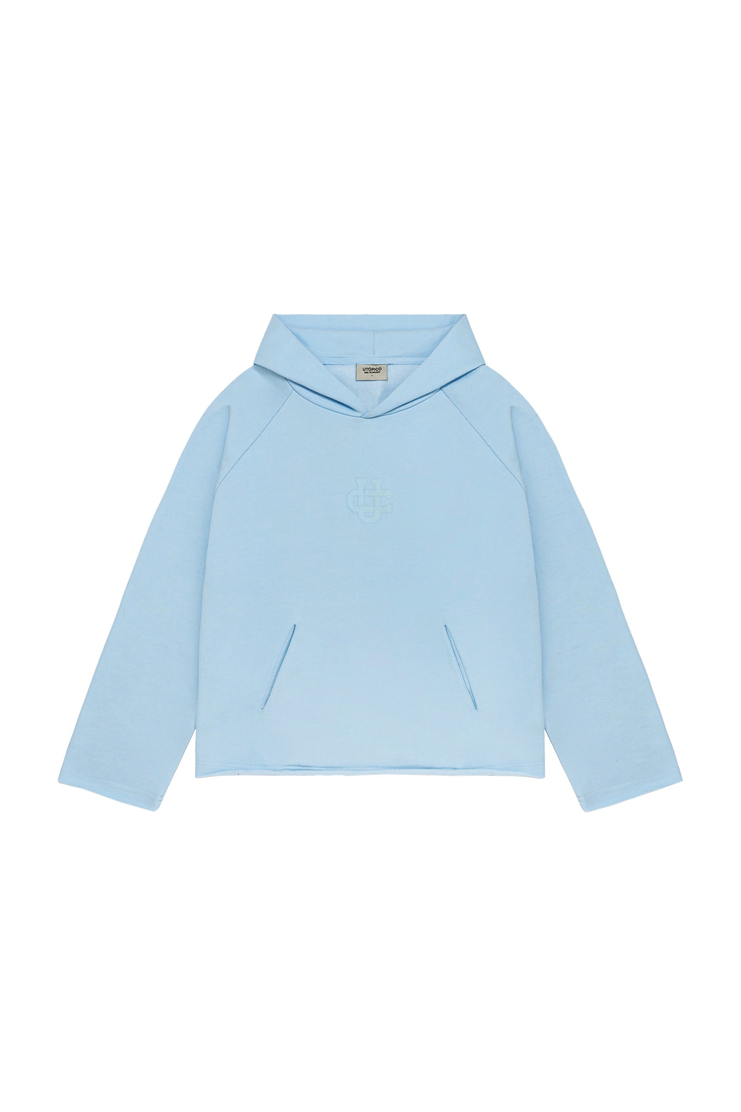 HOODIE BASICS V2 - AZUL CELESTE