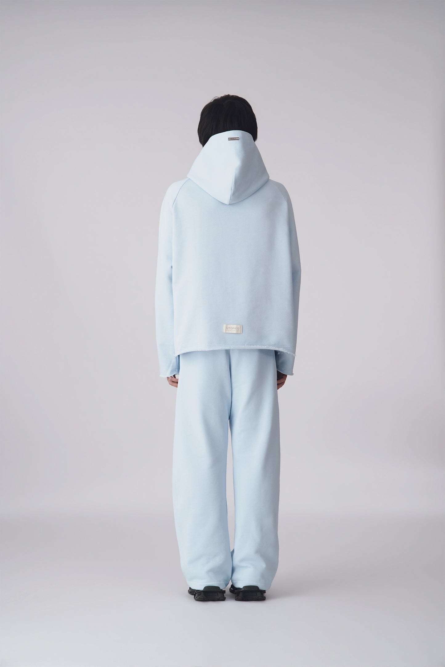 HOODIE BASICS V2 - AZUL CELESTE