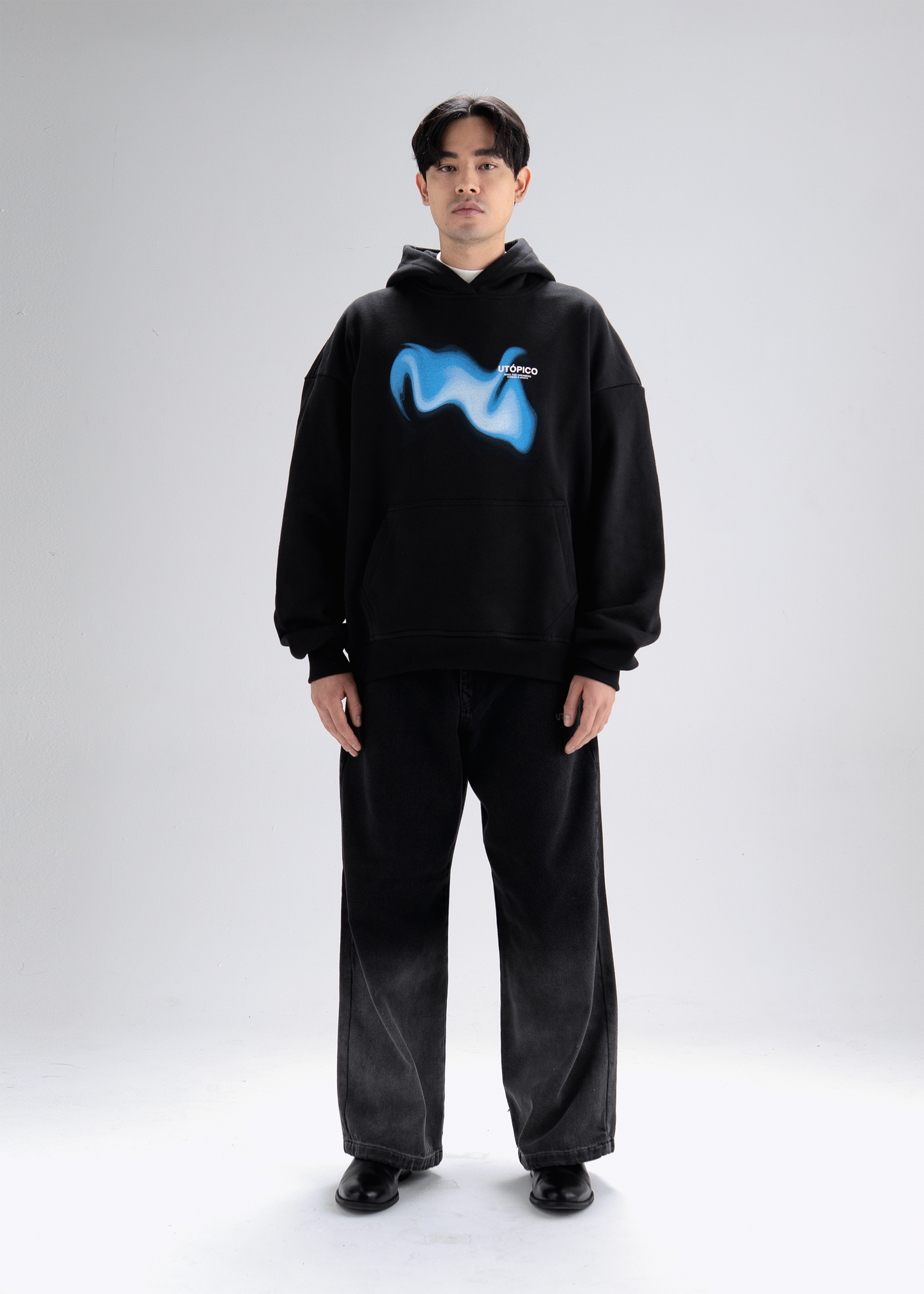 Hoodie Negro - Aura