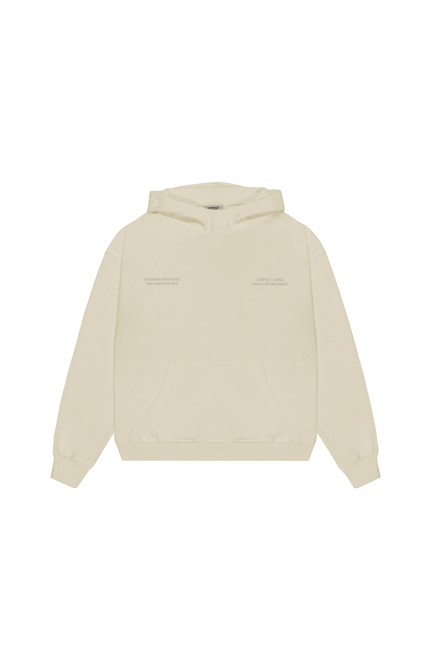 Hoodie Beige Fountain
