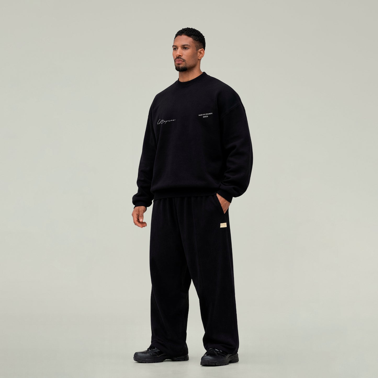 Crewneck Negro - Ornamental
