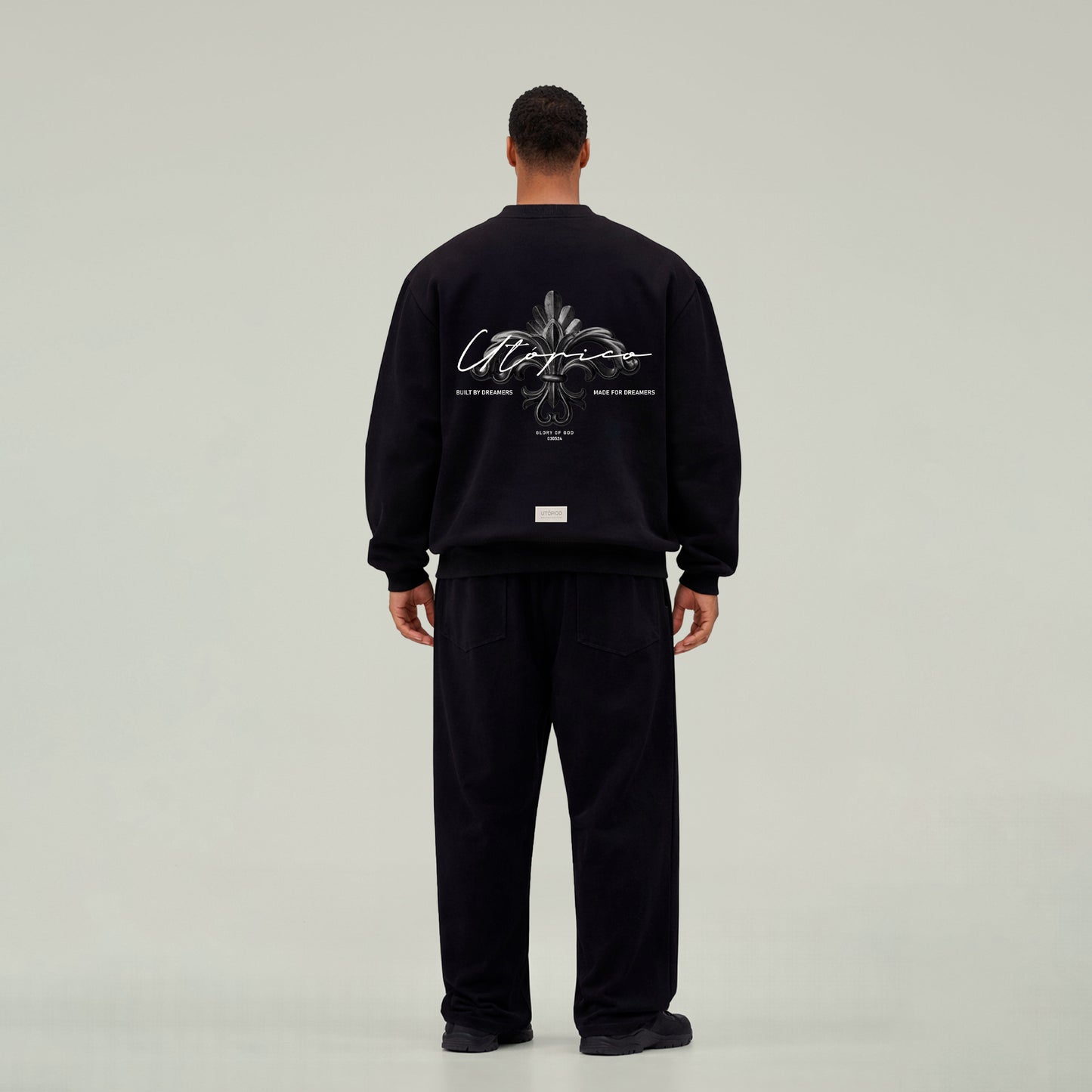 Crewneck Negro - Ornamental