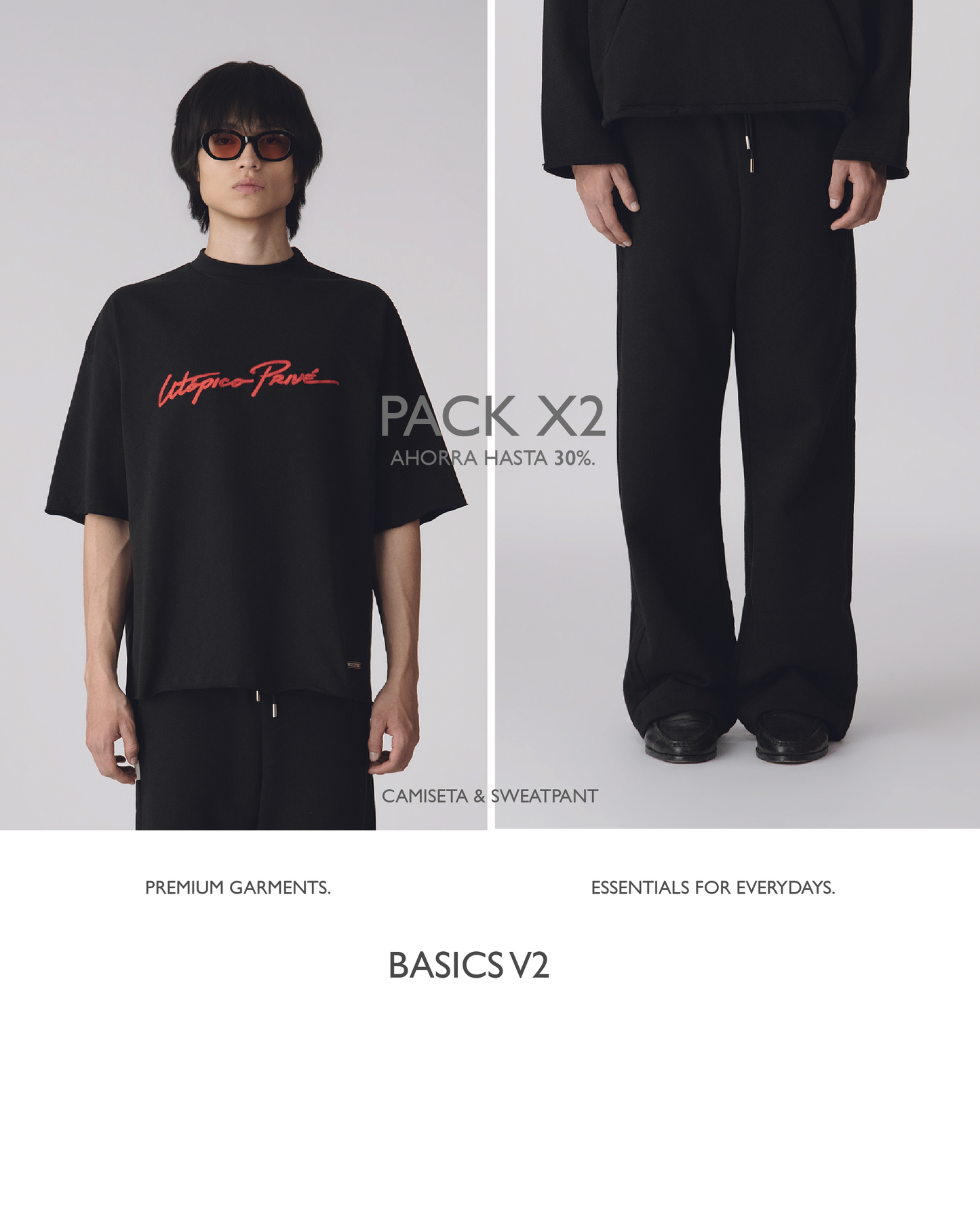 Pack Sweatpant + Camiseta Basics V2