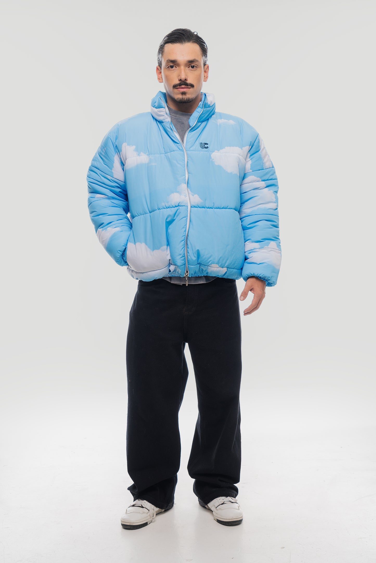 Chaqueta Puffer - Sky