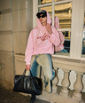 Hoodie Fated Signature — Pink