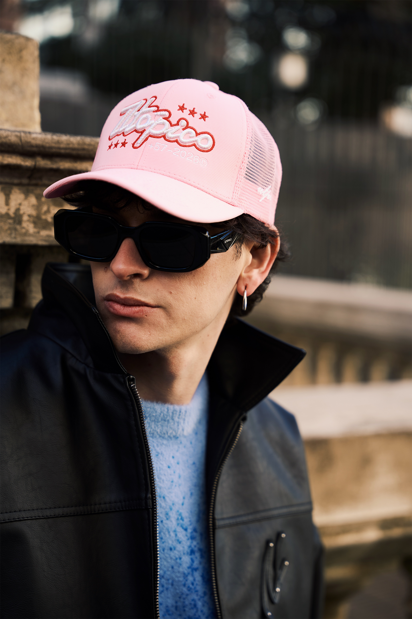 Cap Pink Star