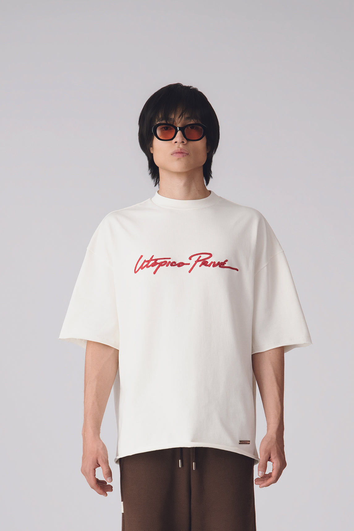 CAMISETA MARFIL - EXTENSED BOXY FIT