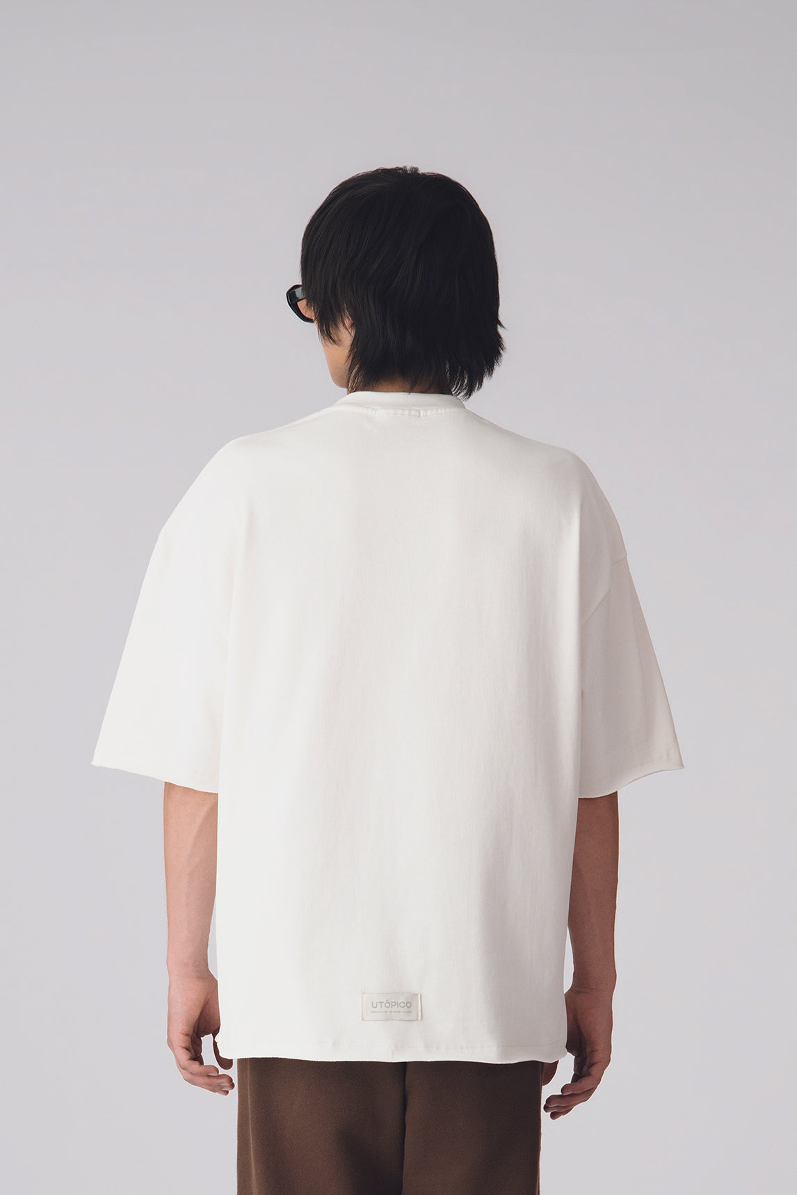 CAMISETA MARFIL - EXTENSED BOXY FIT