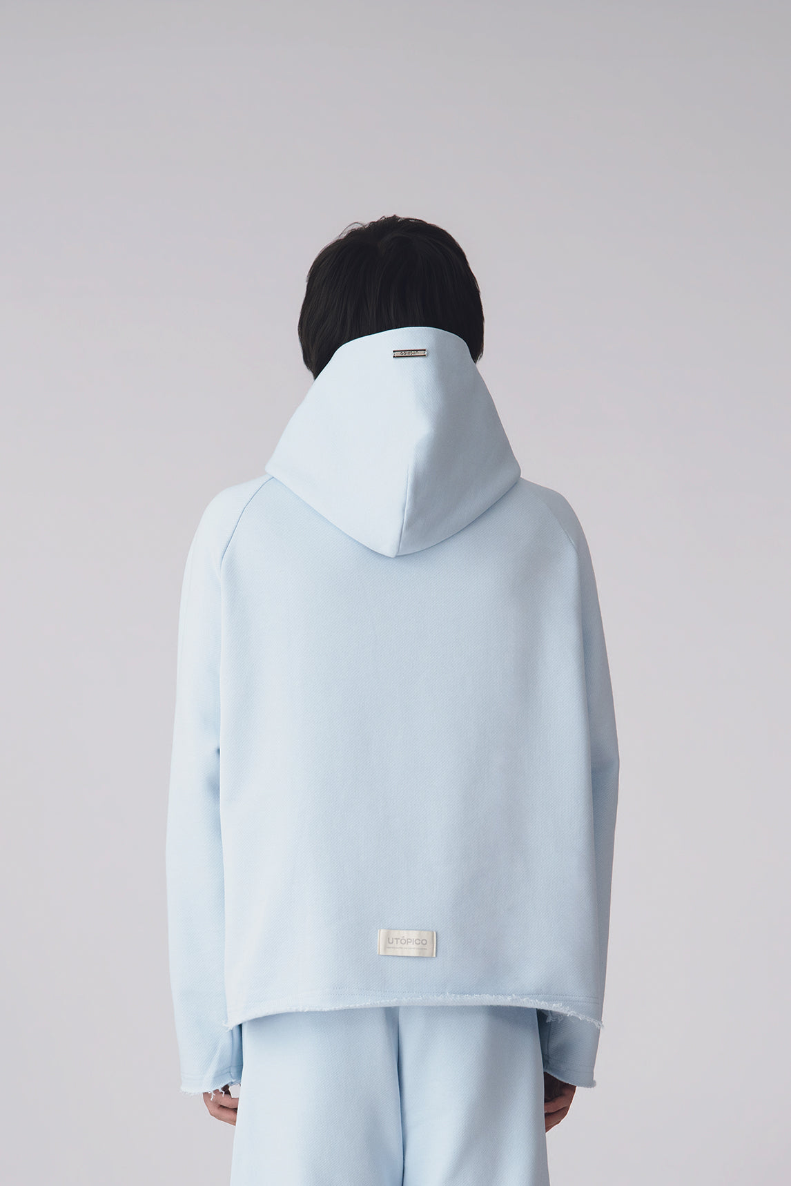 HOODIE BASICS V2 - AZUL CELESTE