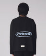 CAMISETA DOBLE MANGA NEGRO - BOXYFIT