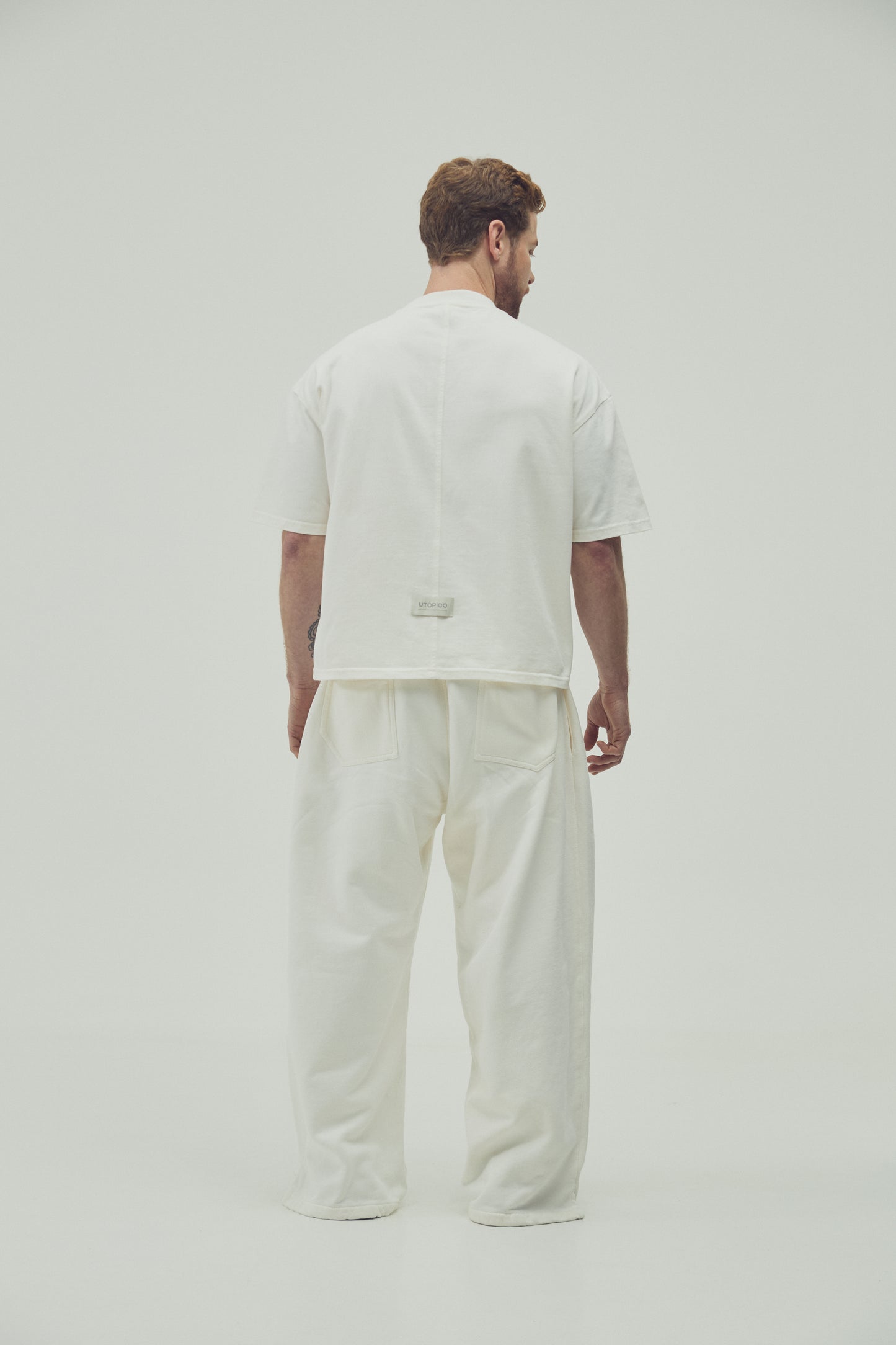 CAMISETA BOXY FIT - MARFIL