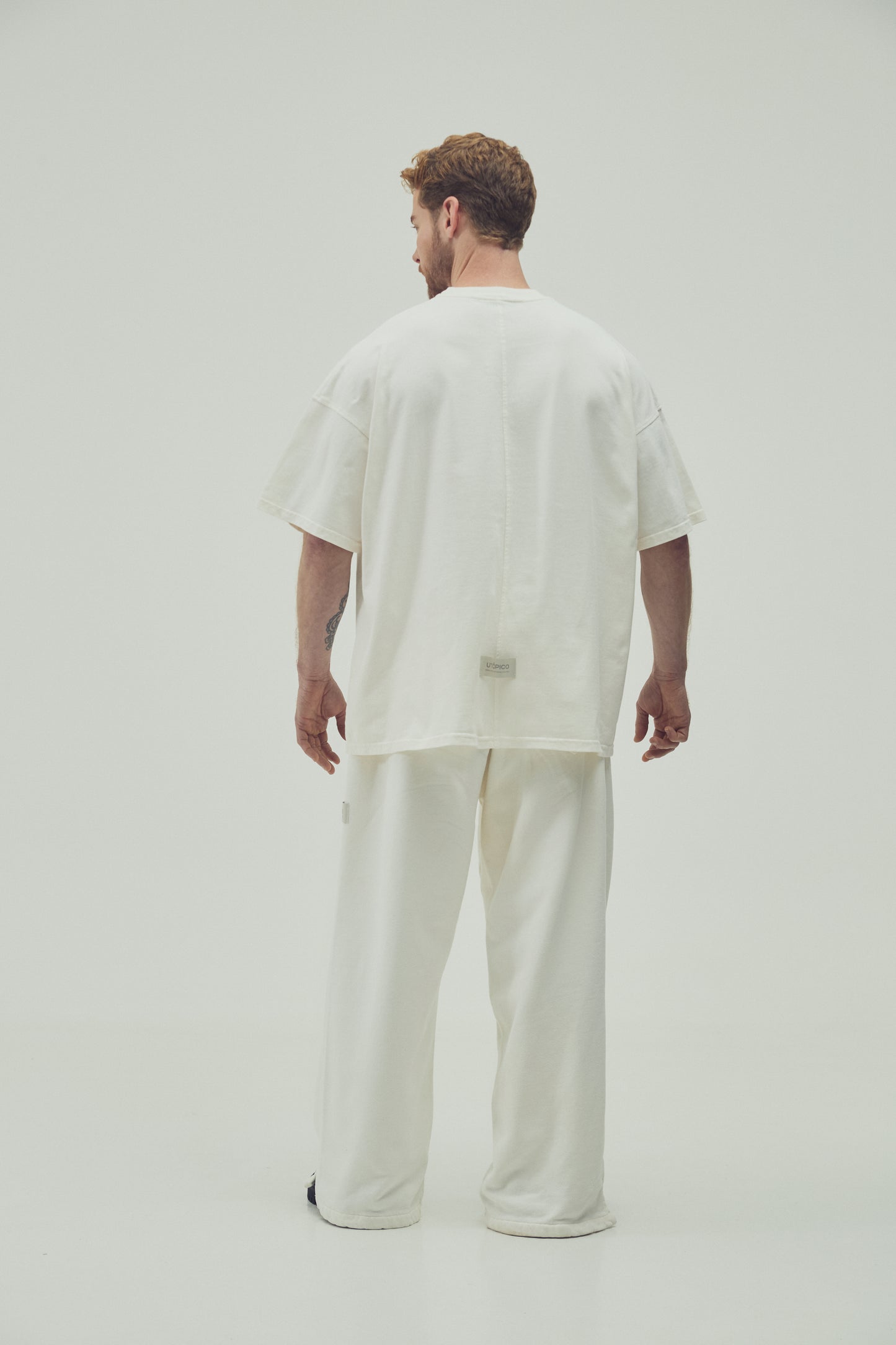 CAMISETA OVERSIZED - MARFIL