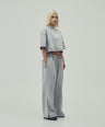 CAMISETA  CROPPED - GRIS