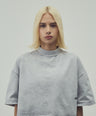 CAMISETA  CROPPED - GRIS