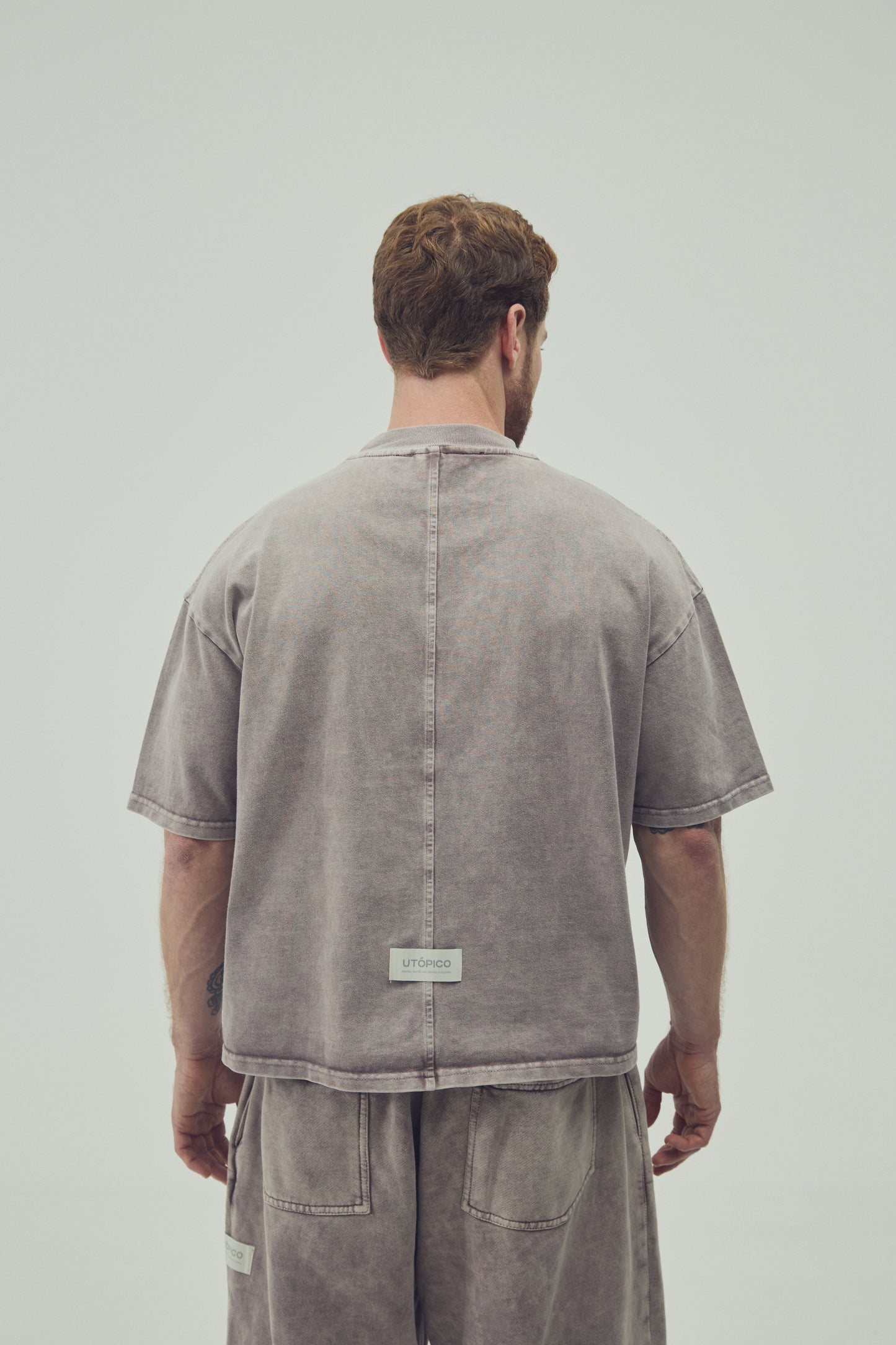 CAMISETA BOXY FIT - MOCA