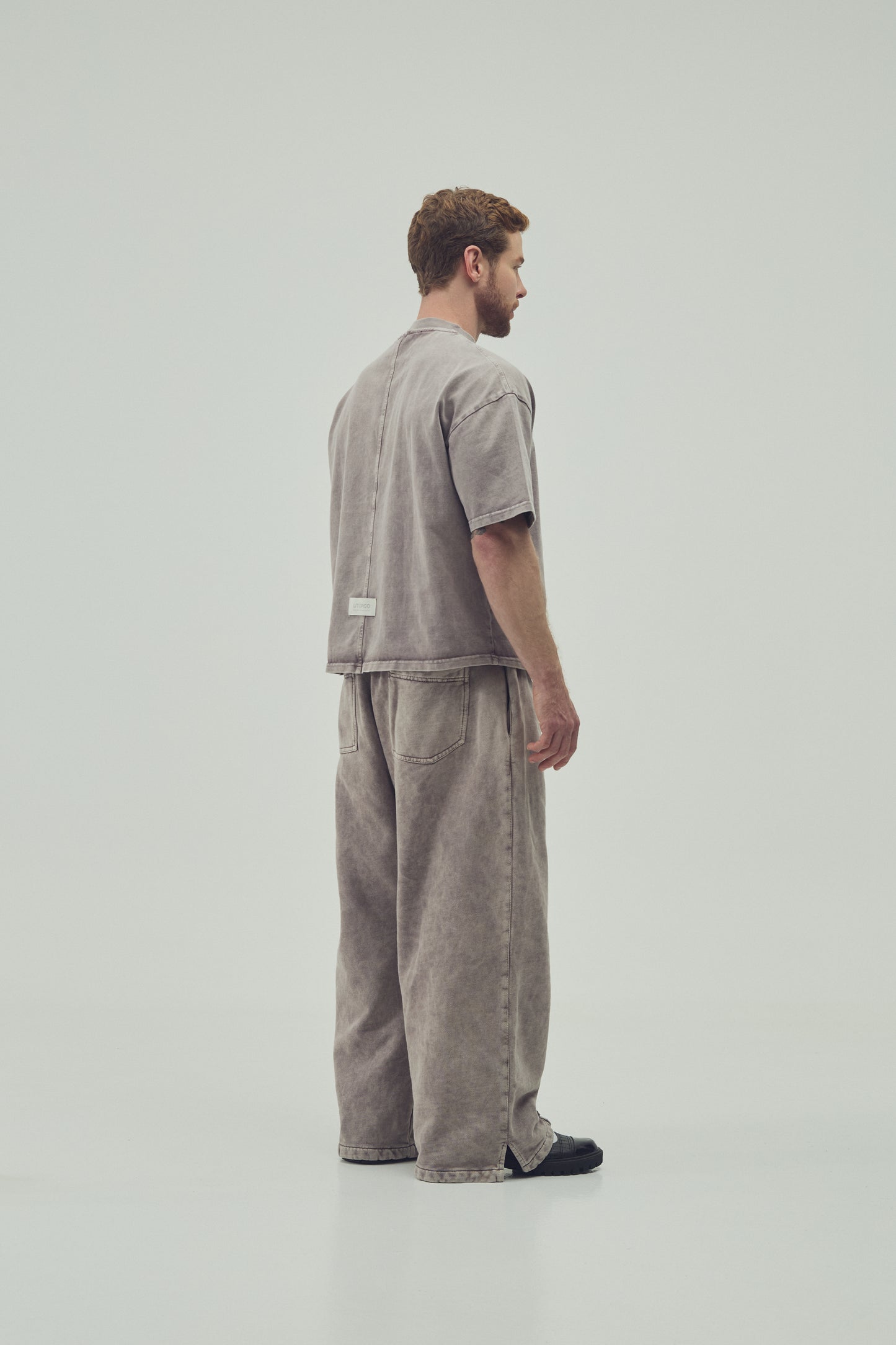 CAMISETA BOXY FIT - MOCA