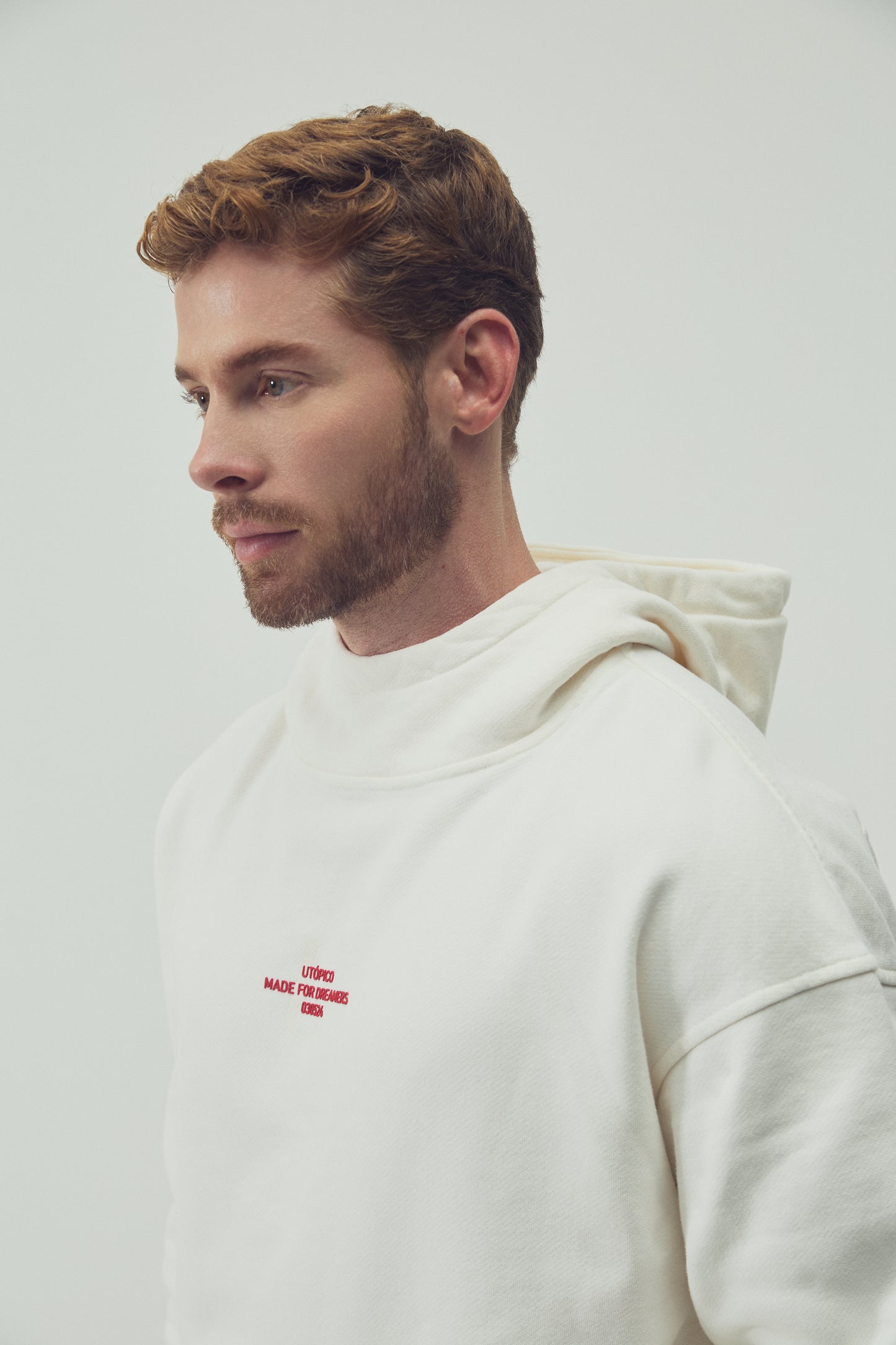 HOODIE MARFIL BASICS