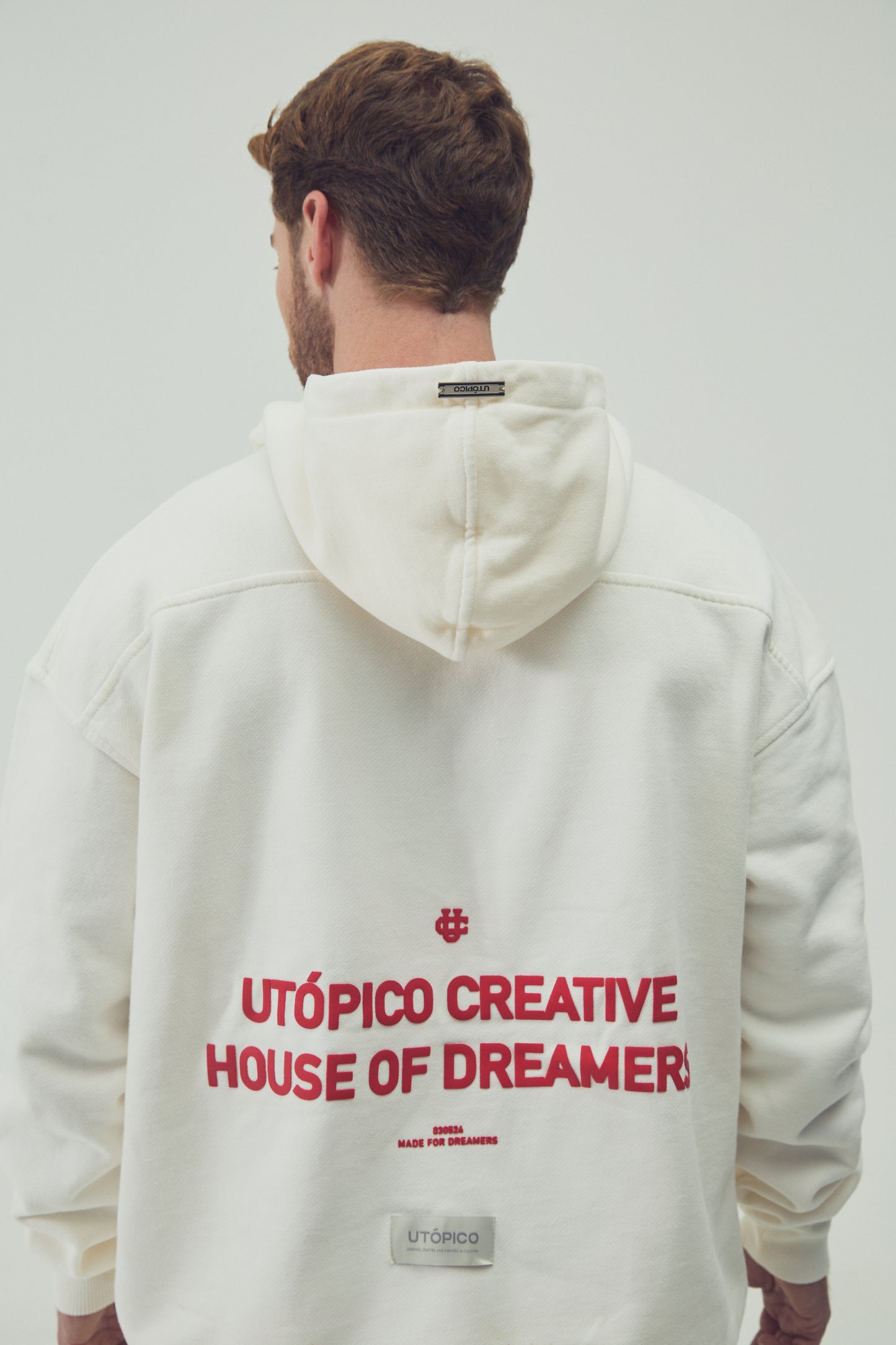 HOODIE MARFIL BASICS