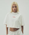 CAMISETA  CROPPED - MARFIL