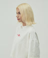 CAMISETA  CROPPED - MARFIL