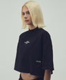 CAMISETA  CROPPED - NEGRO