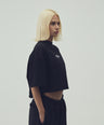 CAMISETA  CROPPED - NEGRO