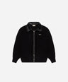 KNIT ZIP UP NEGRO