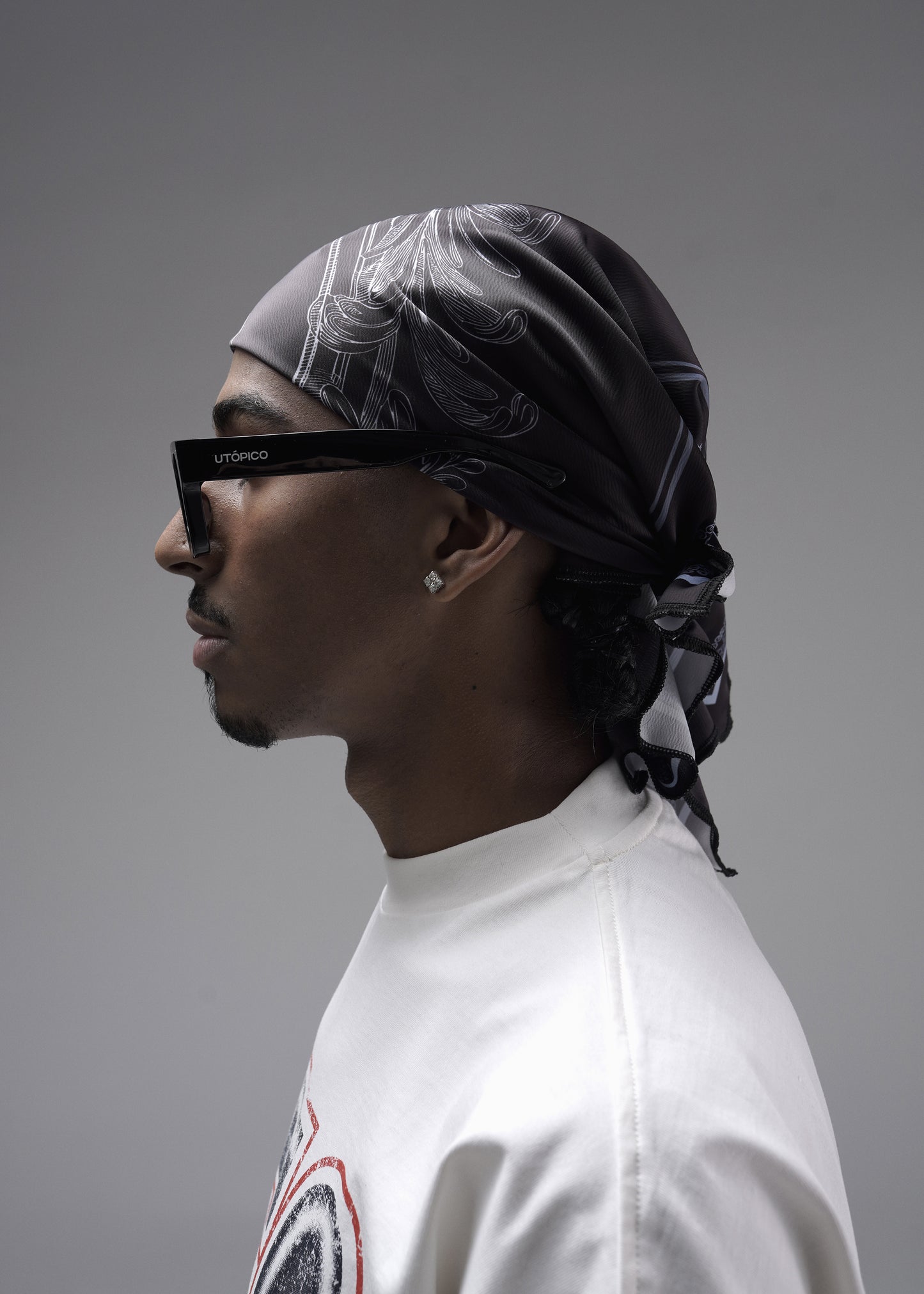 Gafas Negras - Lente Rosa