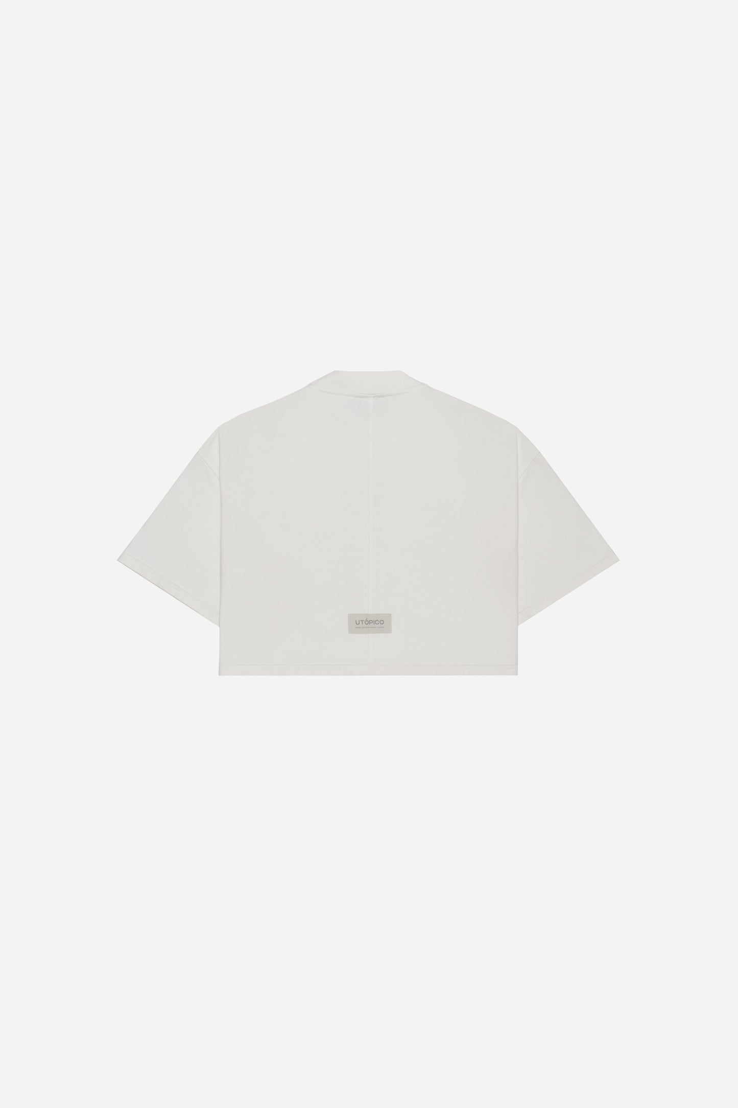 CAMISETA  CROPPED - MARFIL